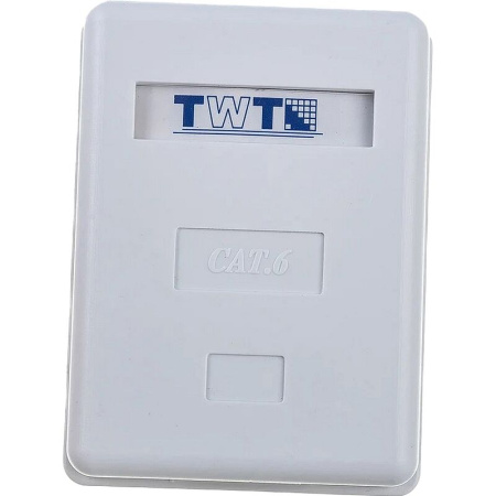 Розетка TWT TWT-SM1-45/6-WH RJ-45 cat 6