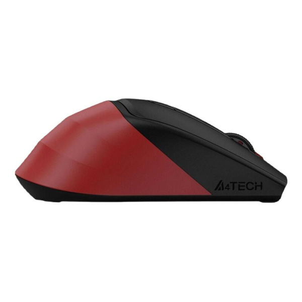 Мышь беспроводная A4Tech Fstyler FG45CS Air красная/черная