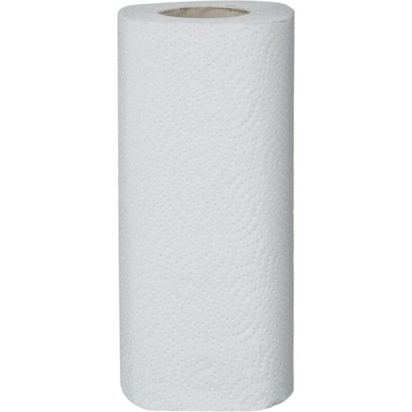 Полотенца бумажные Joy Eco 2-слойные белые 8 рулонов по 12 метров