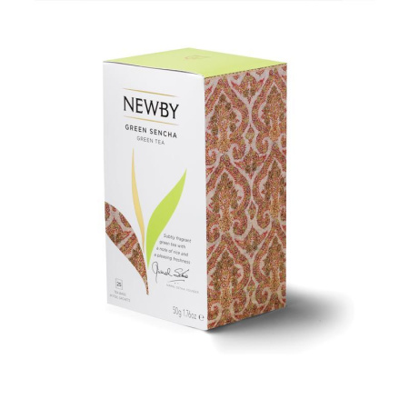 Чай Newby Green Sencha зеленый 25 пакетиков