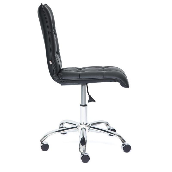 Кресло офисное Zero черное (искусственная кожа, металл)