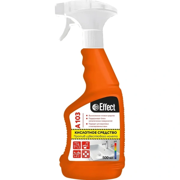Профессиональное средство для удаления известкового налета и ржавчины Effect Alfa 103 500 мл (артикул производителя 13114)
