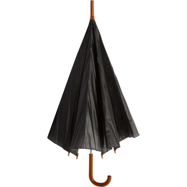 Зонт полуавтомат черный (HD-HW01(H/T)