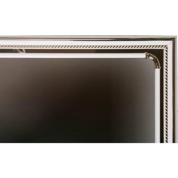 Зеркало настенное 121Б (белая косичка, 600x1200 мм, прямоугольное)