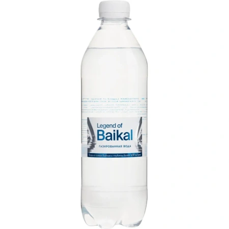 Вода питьевая Legend of Baikal газированная 0.5 л Вода питьевая Legend of Baikal газированная 0.5 л