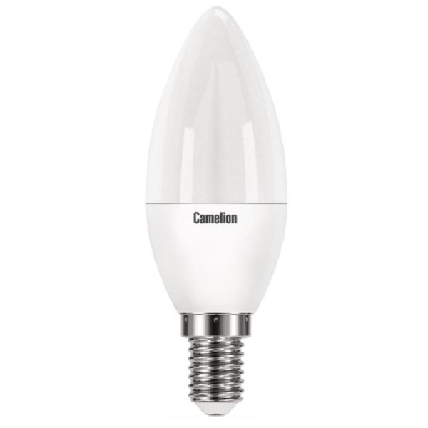 Лампа светодиодная Camelion LED12-C35/830/E14 свеча 12Вт E14 3000K 990Лм  220В 13687
