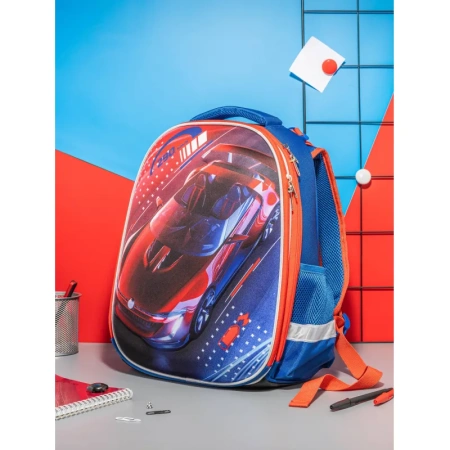 Ранец Комус Класс 3D Car с двумя отделениями