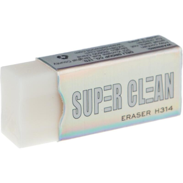 Ластик Deli Super Clean ПВХ прямоугольная 41x17x11 мм