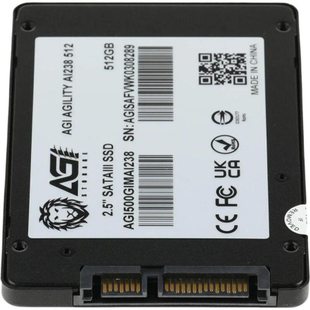 SSD накопитель Agi 512 ГБ (AGI500GIMAI238)