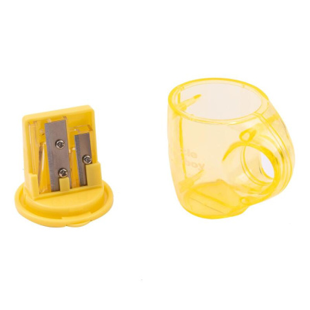 Точилка для карандашей Deli Cup E0551 с контейнером пластиковая