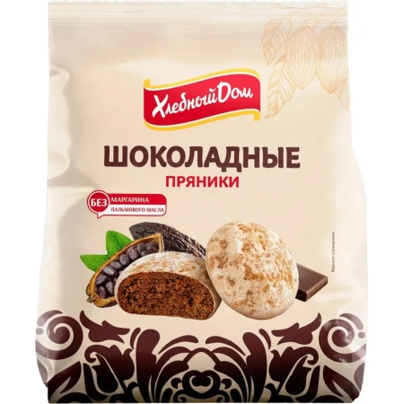 Пряники Хлебный дом шоколадные 300 г
