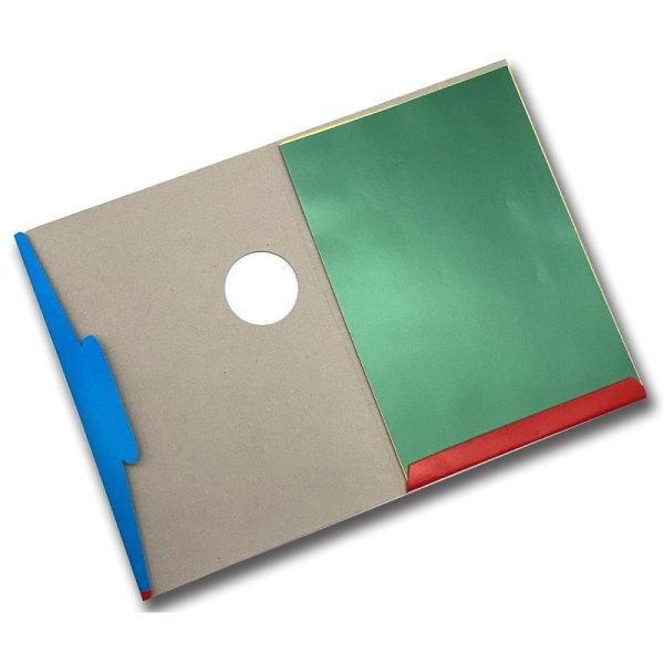 Бумага цветная Апплика (А4, 8 листов, 8 цветов, мелованная, перламутровая)