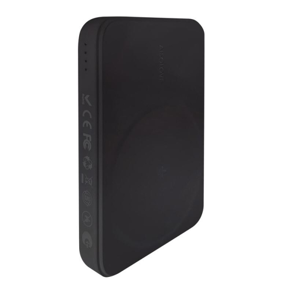 Внешний аккумулятор (power bank) Solove W12 (5000 мАч, черный, W12 Black  RUS)