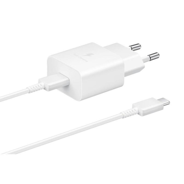 Зарядное устройство Samsung EP-T1510 USB Type-C - USB Type-C 15 Вт  (SAM-EP-T1510XWEGRU)