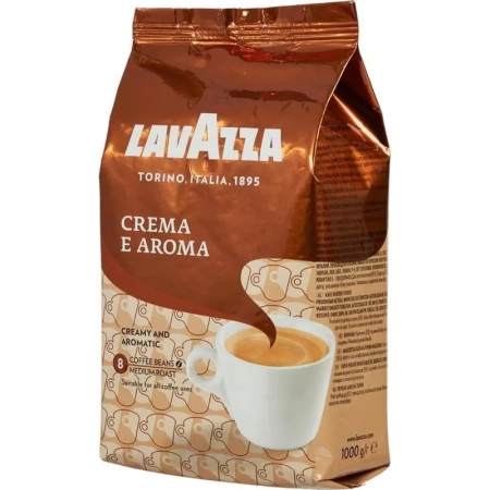 Кофе в зернах Lavazza Crema e Aroma 1 кг (пакет)