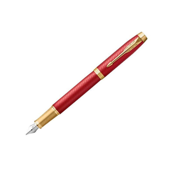 Ручка перьевая Parker IM Premium Red цвет чернил синий цвет корпуса красный (артикул производителя 2143650)