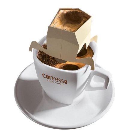 Кофе молотый порционный Coffesso Classico Italiano (5 пакетиков по 9 г)