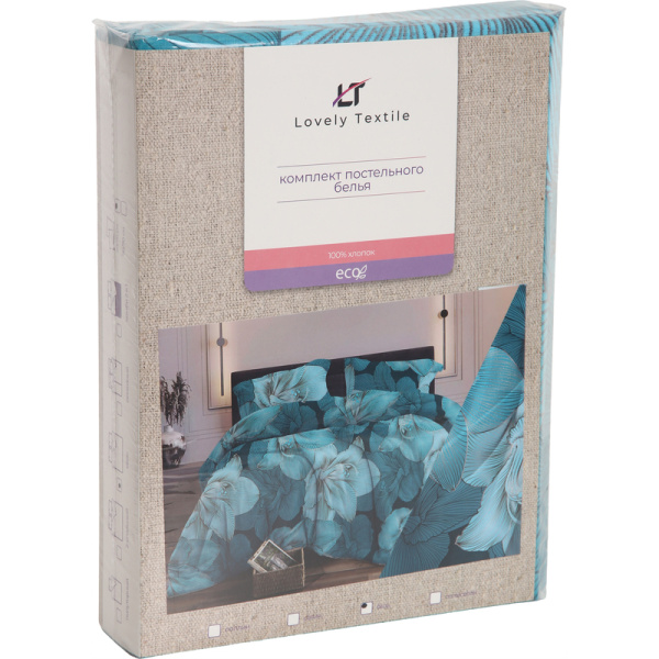 Постельное бельё Lovely textile Богема (евро, бязь)