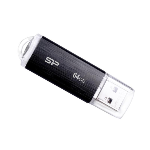 Флеш-память USB 3.0 64 ГБ Silicon Power Blaze B02 (SP064GBUF3B02V1K)