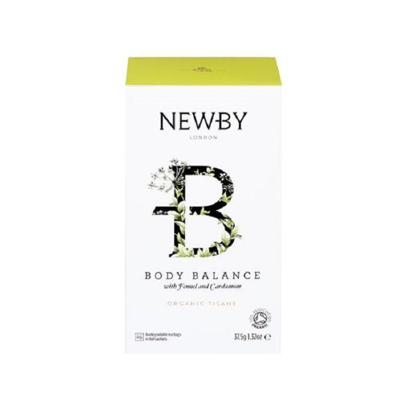 Чай Newby Body Balance Organic травяной 25 пакетиков