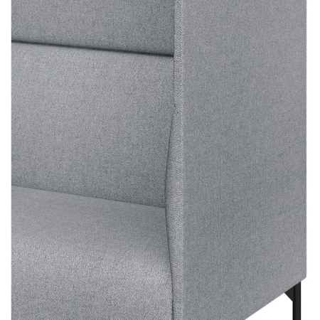 Кресло Бридж светло-серое (ткань)