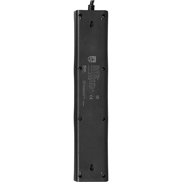 Сетевой фильтр Philips CHP8246BB/51 на 4 розетки 3 метра + 2 USB