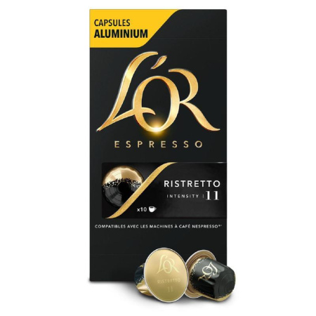 Капсулы для кофемашин L'or Espresso Ristretto (10 штук в упаковке)