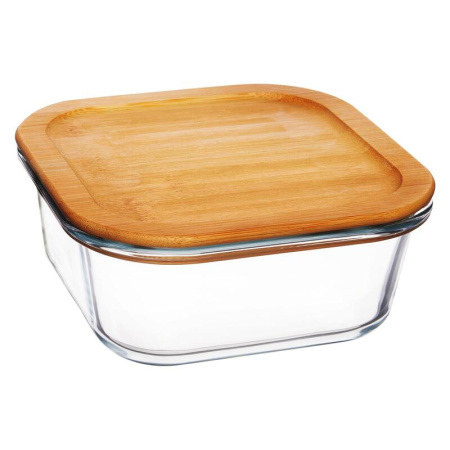 Контейнер Appetite стеклянный 800 мл квадратный