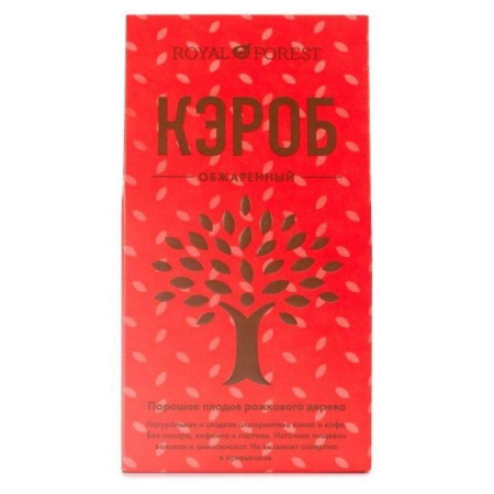 Какао обжаренный кэроб Royal Forest 200 г