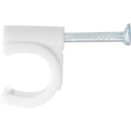 Скобы электроустановочные Сибртех 8 мм круглый профиль 50 штук (47518)