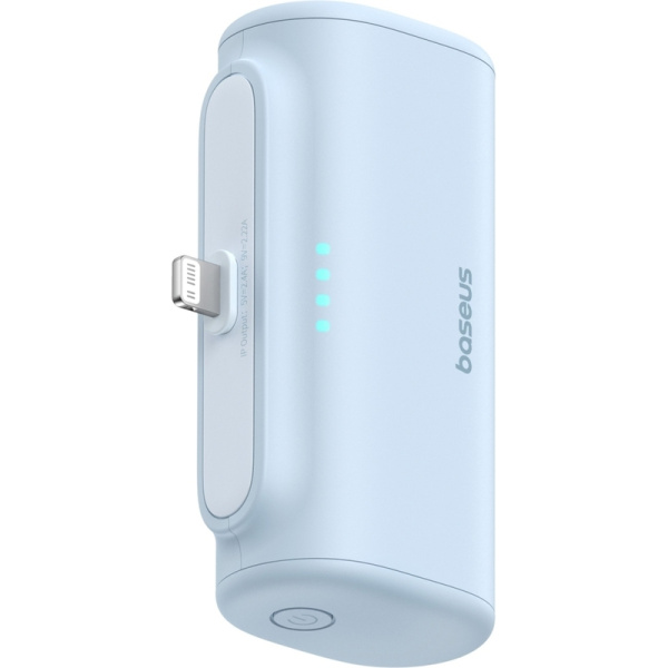 Внешний аккумулятор (power bank) Baseus Compact 5000 мАч голубой  (BAS-P1006830731300)