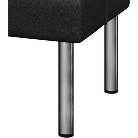 Диван двухместный Balance Bu2-2 черный искусственная кожа