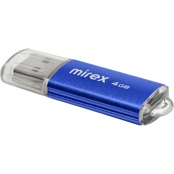 Флешка USB 2.0 4 ГБ Mirex Unit (13600-FMUAQU04)