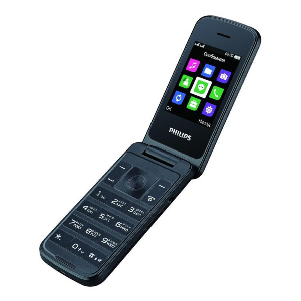Мобильный телефон Philips E255 Xenium синий