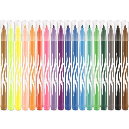 Набор фломастеров Maped Jungle 18 цветов Набор фломастеров Maped Jungle 18 цветов