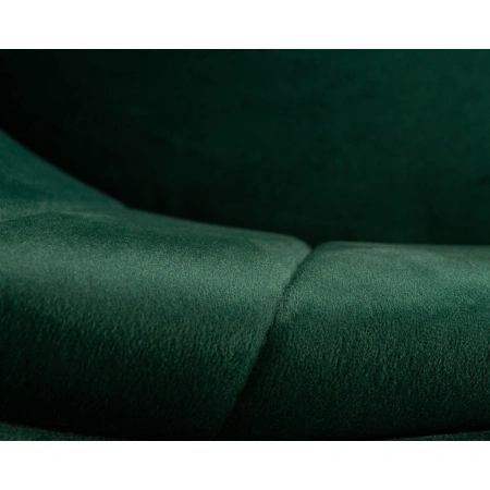 Стул барный Dobrin Darcy black зелёный/чёрный (велюр/металл)