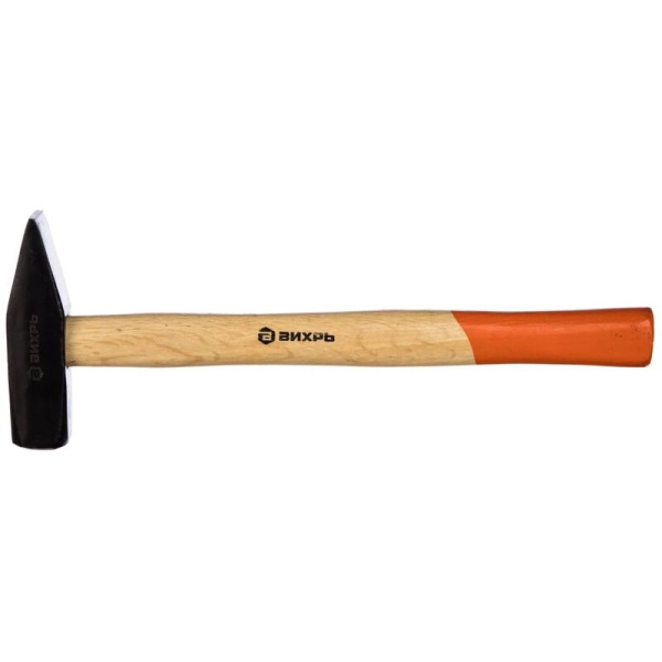 Молоток слесарный Вихрь с деревянной рукояткой 800 г (73/6/8/4)