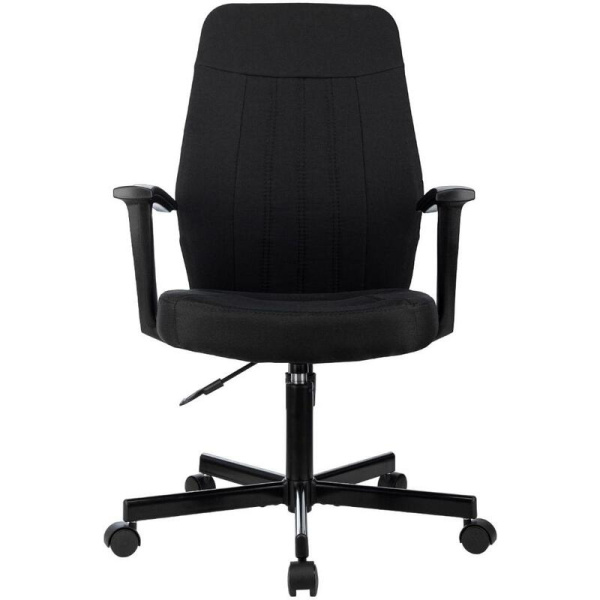 Кресло офисное Easy Chair 224 PPU черное (ткань, металл)