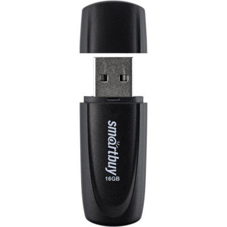 Флешка USB 2.0 16 ГБ SmartBuy Scout (SB016GB2SCK)