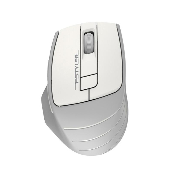Мышь беспроводная A4Tech Fstyler FG30S бело-серая (FG30S WHITE)