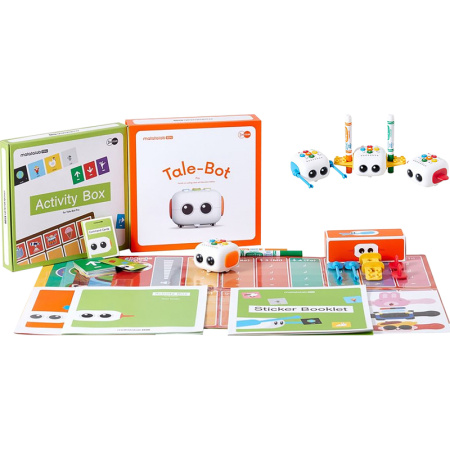 Набор робототехнический Matatalab Tale-Bot Pro для обучения  программированию от 3 лет (201500034+0202500016)