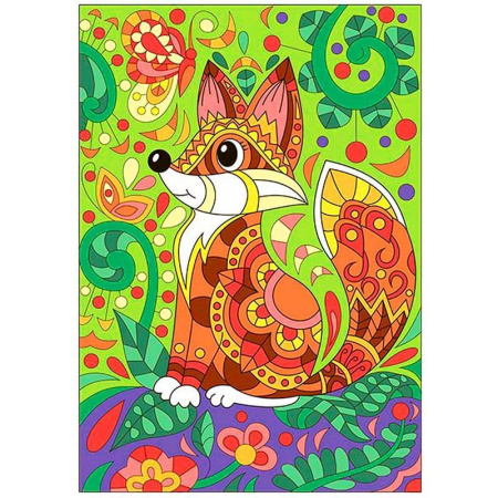 Картина по номерам Lori Лисичка