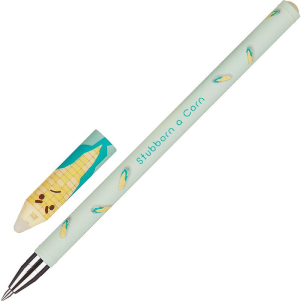 Ручка гелевая со стираемыми чернилами M&G Farm Story синяя  (толщина линии 0.35 мм)