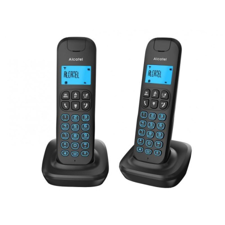 Радиотелефон Alcatel E192 DUO черный