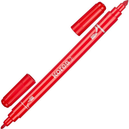 Набор фломастеров Kores Korellos 10 цветов (двусторонние) Набор фломастеров Kores Korellos 10 цветов (двусторонние)