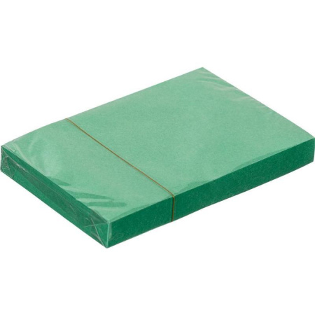 Стикеры Гознак 50x75 мм пастельные салатовые (1 блок, 100 листов)