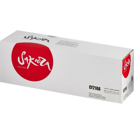 Картридж лазерный Sakura CF210A для HP черный совместимый