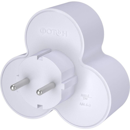 Разветвитель Фотон АМ 6-3 3 розетки (12324)