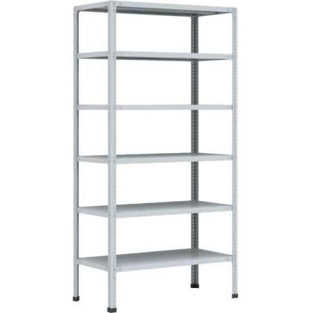 Стеллаж металлический МС-236/500 (6 полок, 1000х300х2000 мм)