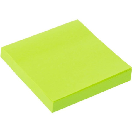Стикеры Post-it 76x76 мм зеленые неоновые 90 листов